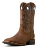 Ariat - Sport Sidebet Wide Square Toe Cowboy Boot
