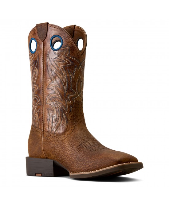 Ariat - Sport Sidebet Wide Square Toe Cowboy Boot