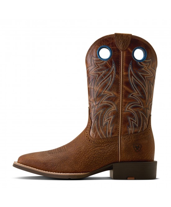 Ariat - Sport Sidebet Wide Square Toe Cowboy Boot