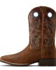 Ariat - Sport Sidebet Wide Square Toe Cowboy Boot