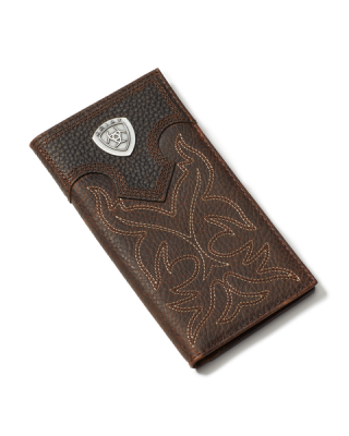 Ariat - Logo Boot Stitch Rodeo Wallet