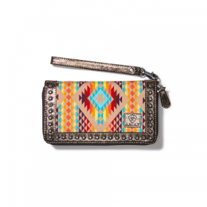 Ariat - Clutch Wallet Diamond Stripe