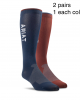 Ariat - Ariattek Performance Socks Men's and  Women's - Various Colours 
