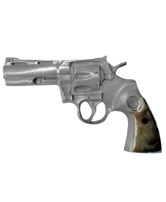 Belt Buckle - Gun Colt Revolver