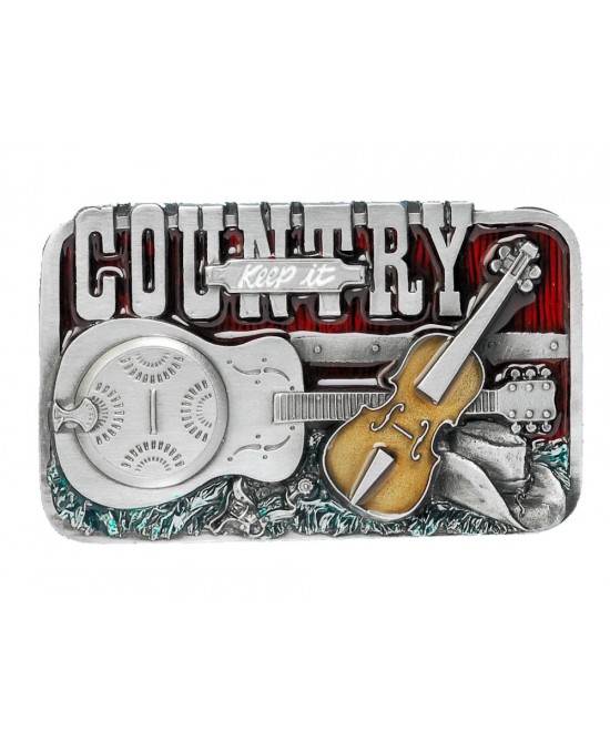 Belt Buckle - Keep It Country