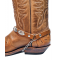 Boot Straps - Oval Tan Distressed