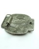 Belt Buckle - Skull Holding Gun