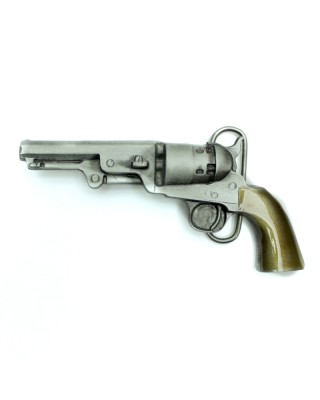 Belt Buckle - Gun revolver