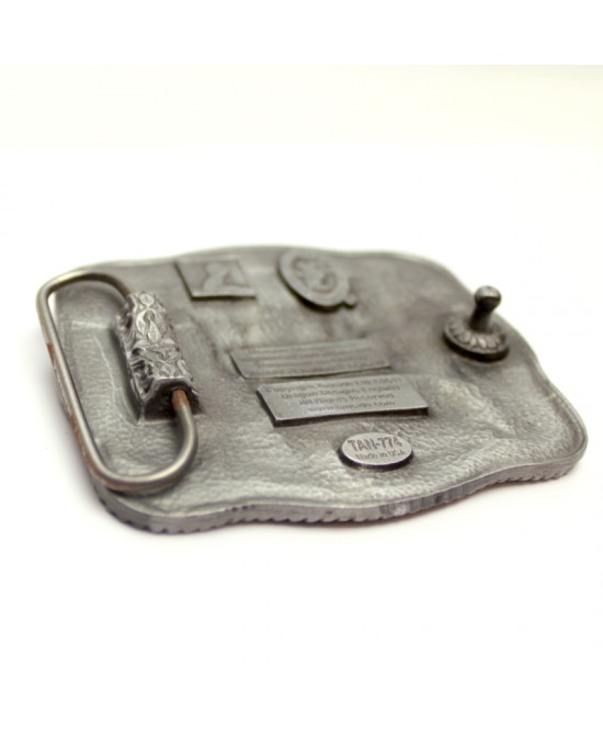 Belt Buckle - Cowboy boots and hat