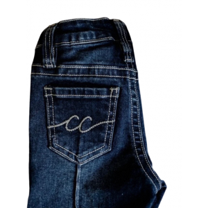CC - Children's Toddler Girl Trouser Jean Dark Wash CC - Children's Toddler Girl Trouser Jean Dark Wash