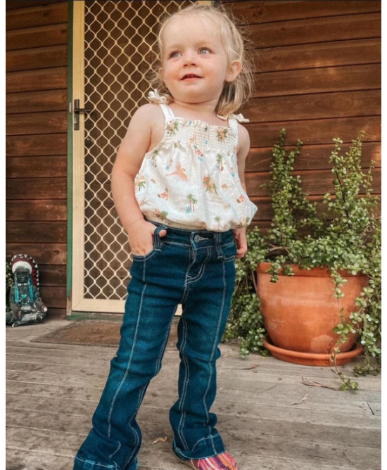 CC - Children's Toddler Girl Trouser Jean Dark Wash