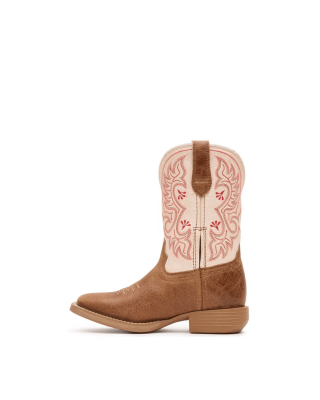 Durango - Childrens' Pink Shyloh Western Boots