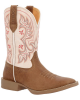 Durango - Ladies Westward™ Embroidered Brown & Cream Western Boot Durango - Ladies Westward™ Embroidered Brown & Cream Western Boot