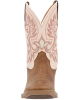 Durango - Ladies Westward™ Embroidered Brown & Cream Western Boot Durango - Ladies Westward™ Embroidered Brown & Cream Western Boot