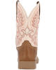 Durango - Ladies Westward™ Embroidered Brown & Cream Western Boot Durango - Ladies Westward™ Embroidered Brown & Cream Western Boot