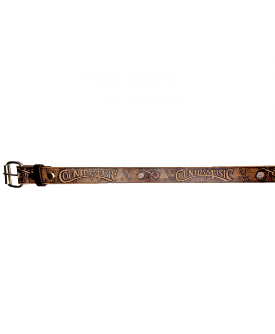 Leather Belt - Country Music