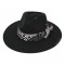 Rocker Fedora Hat Black