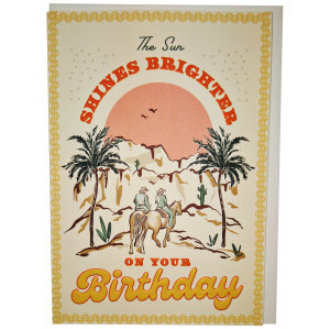 Birthday Card - Mountains
