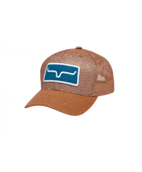 Trucker Hat - Kimes Ranch All Mesh Brown
