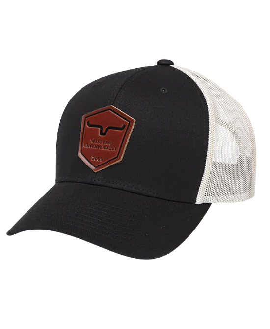 Trucker Hat - Kimes Ranch Shielded Trucker Black