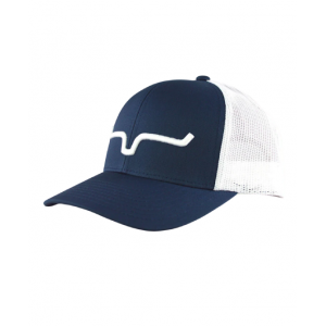 Trucker Hat - Kimes Ranch Weekly Navy/White Trucker Hat - Kimes Ranch Weekly Navy/White