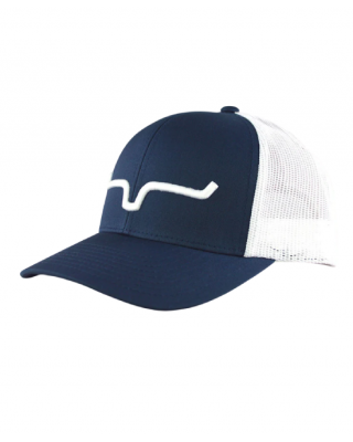 Trucker Hat - Kimes Ranch Weekly Navy/White