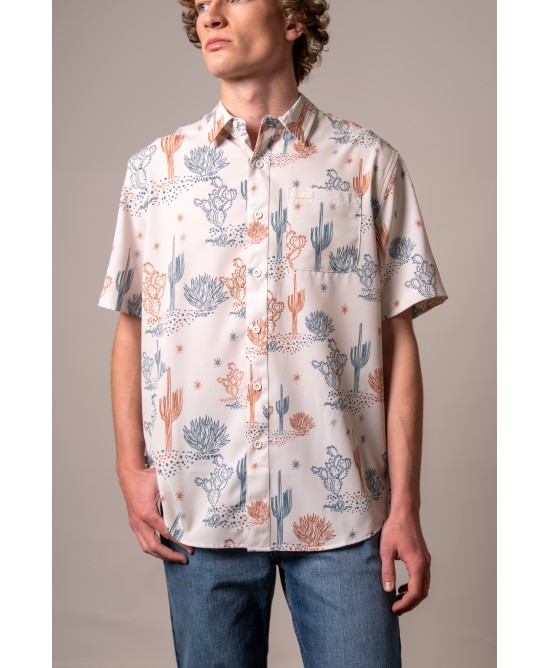 Kimes Ranch - Dunn Natural Men's Short Sleeve Shirt