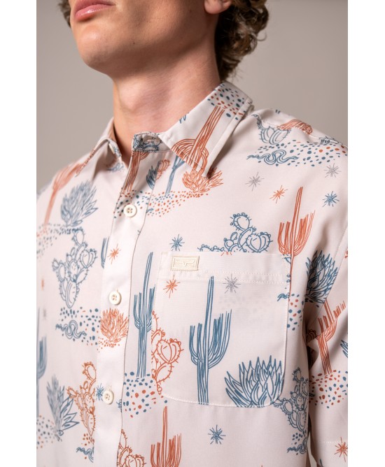 Kimes Ranch - Dunn Natural Men's Short Sleeve Shirt