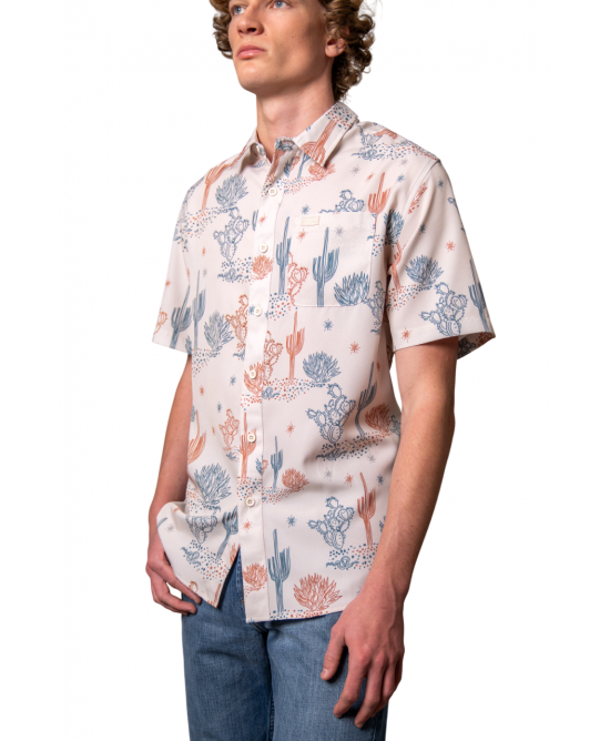 Kimes Ranch - Dunn Natural Men's Short Sleeve Shirt
