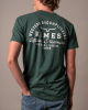 Kimes Ranch - Heavy Text Heather Forest Green Men's T-shirt Kimes Ranch - Heavy Text Heather Forest Green Men's T-shirt