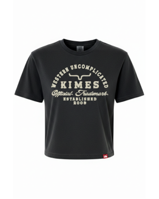 Kimes Ranch - Heavy Text Black Women's T-shirt