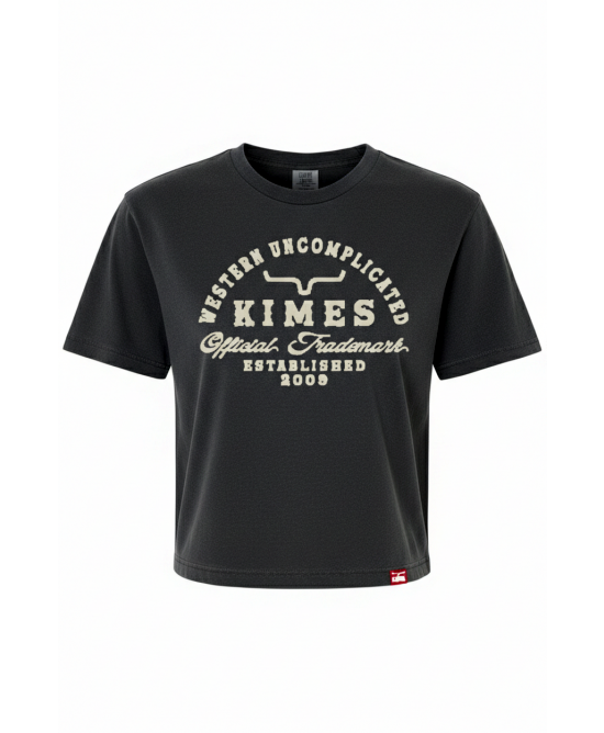 Kimes Ranch - Heavy Text Black Women's T-shirt