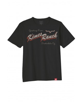 Kimes Ranch - Lucky B Greetings Black Men's T-shirt