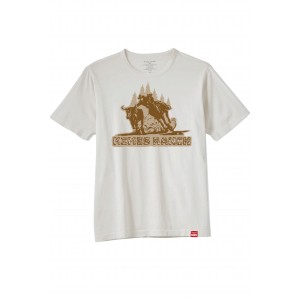 Kimes Ranch - Lucky B Bull Dogger White Women's T-shirt