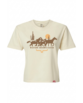 Kimes Ranch - Plain Stampede Ivory Women's T-shirt