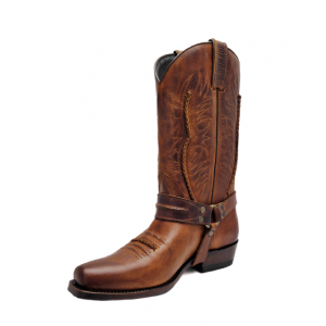 Mayura 007 Cowboy Biker Boot Castano