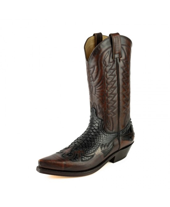 Mayura 1935 Brown/Black Snakeskin Natural