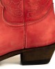Mayura 2374 Lavado Rojo Cowboy Ankle Boots