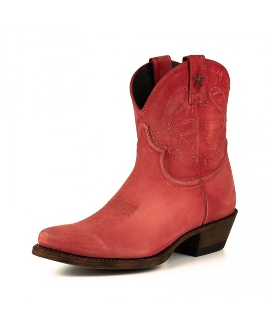 Mayura 2374 Lavado Rojo Cowboy Ankle Boots Mayura 2374 Lavado Rojo Cowboy Ankle Boots