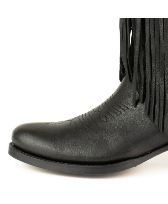 Mayura 2475 Fado Negro Fringes Ladies Cowgirl Boot