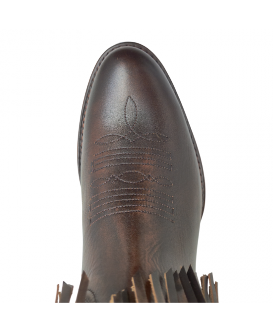 Mayura 2475 Old Manchado Fringes Ladies Cowgirl Boots