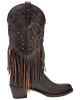 Mayura 2475 Old Manchado Fringes Ladies Cowgirl Boots