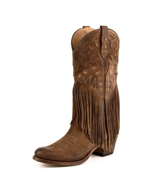 Mayura 2475 Brown Fringes Tabaco Ladies Cowgirl Boot