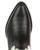 Mayura Wings 2666 Black Nappa White Split Suede