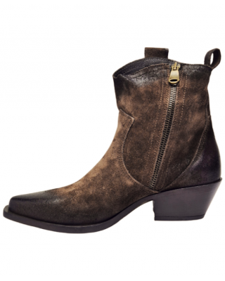 Metisse - Sorrento Ankle Brown Suede