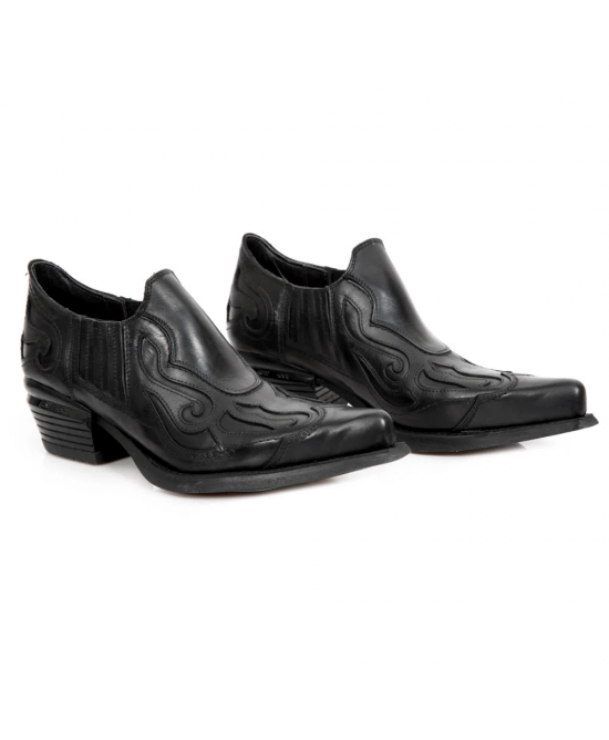 New Rock - M-WST075-C1 - Western Formal Shoes