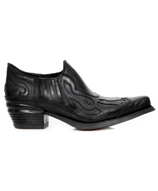 New Rock - M-WST075-C1 - Western Formal Shoes