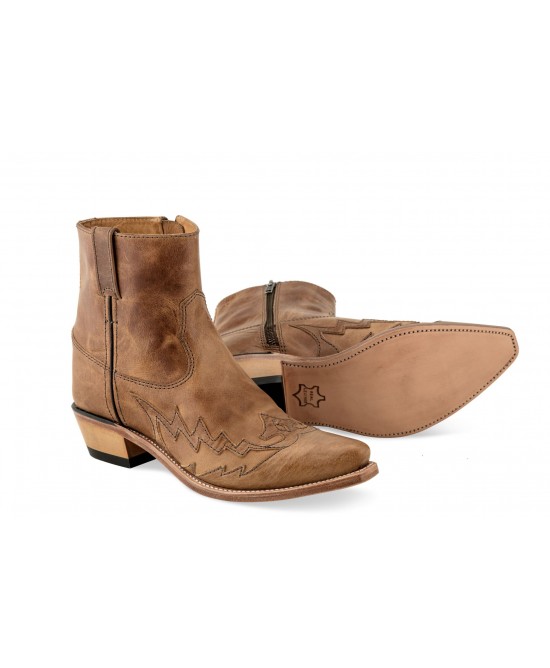 Old West - MF1512 - Men's Cowboy Boots - EE Wide Fit