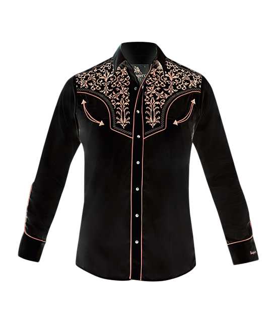 Ranger's - 0130CA01 Black Men's Western Shirt Ranger's - 0130CA01 Black Men's Western Shirt