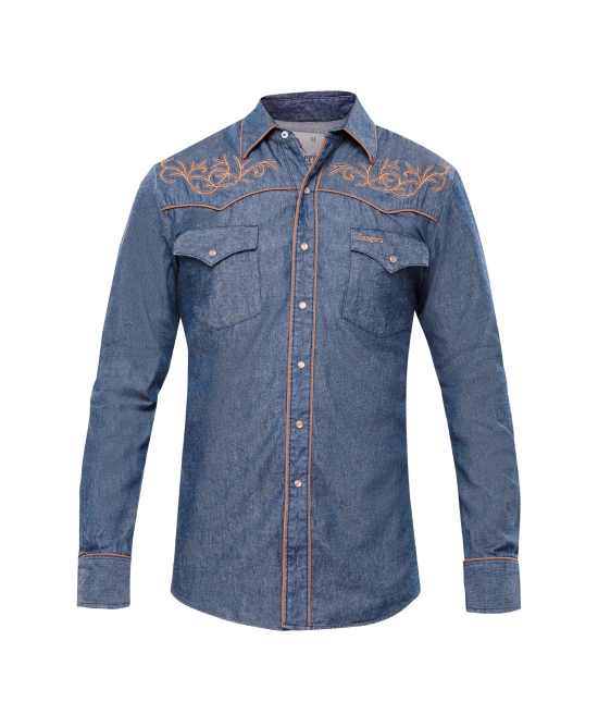 Ranger's - 013CA01 Denim Men's Western Shirt
